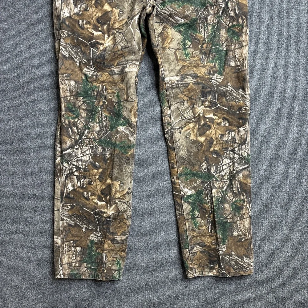 Vintage Carhartt‎ Camo Pants Men's 38x36 Realtree Carpenter USA B235977
